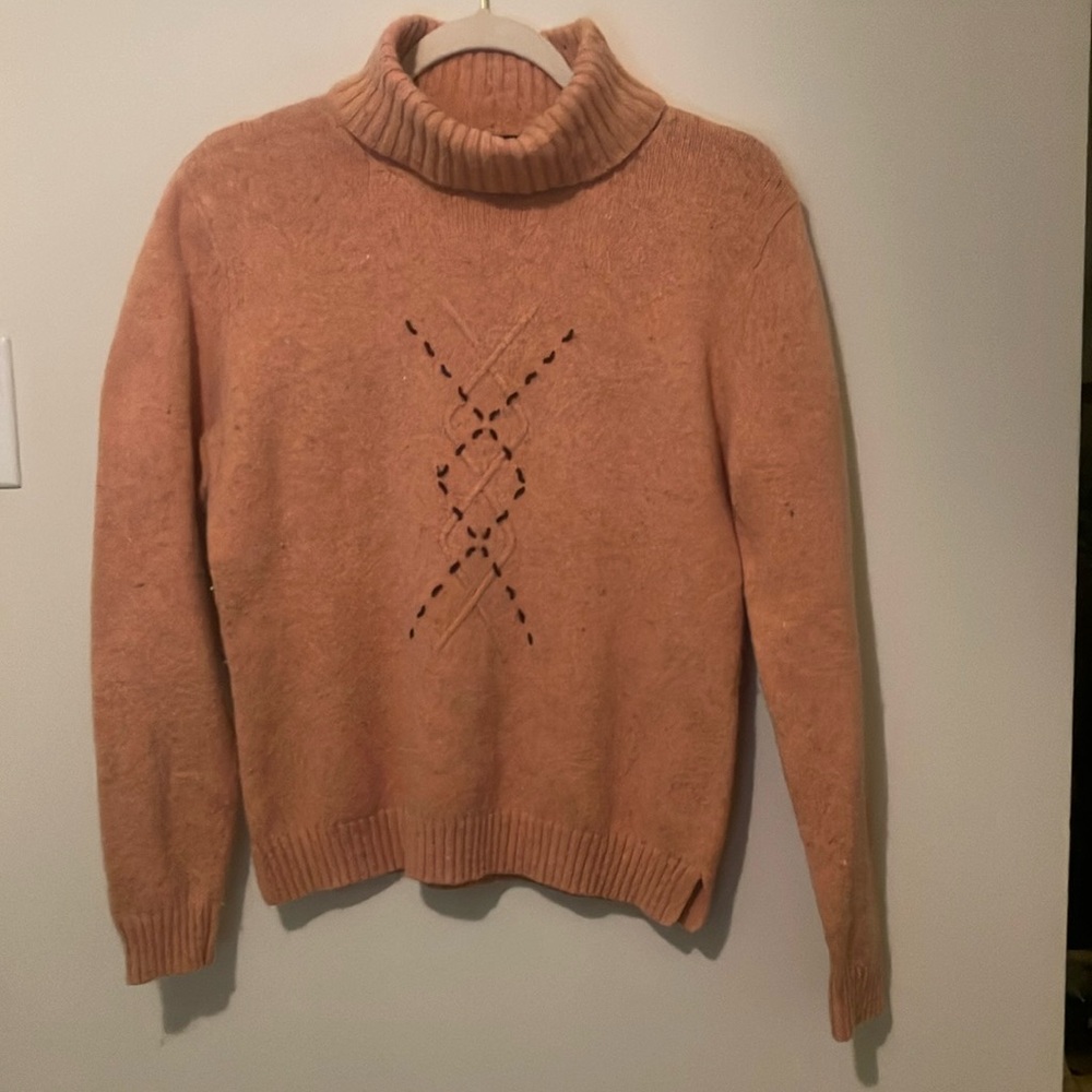 vintage Jeanne Pierre ribbed turtleneck sweater women’s M